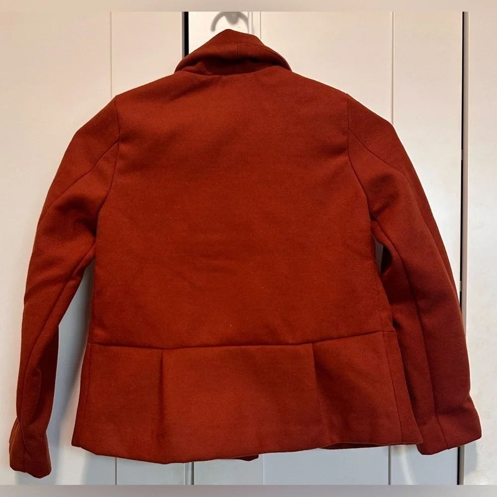 Janie & Jack Red Button-Up Jacket size 7-8 Kids Coat